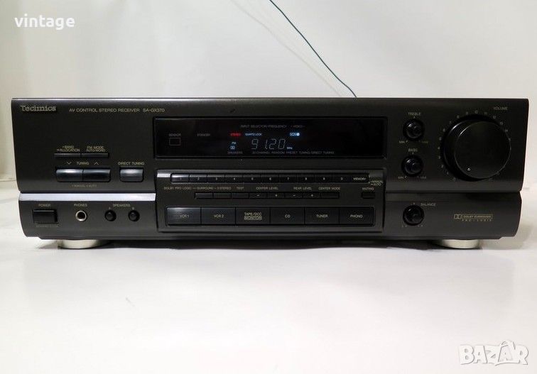 Technics SA-GX370 AV Control Stereo Receiver, снимка 1