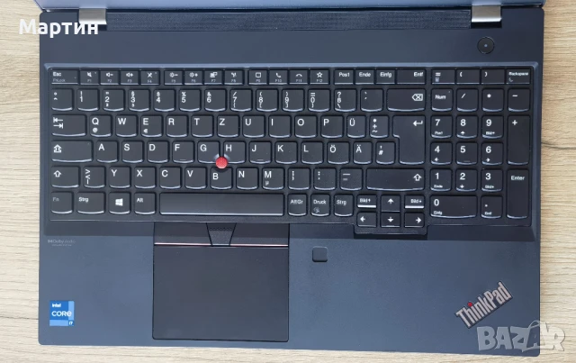 Продавам Lenovo Thinkpad T15 Gen 2/Intel i7-1165G7/512GB SSD/32GB RAM