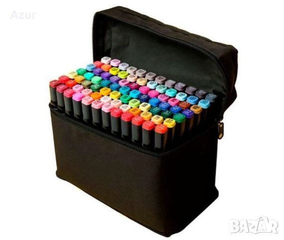 комплект маркери , снимка 1 - Рисуване и оцветяване - 45836273