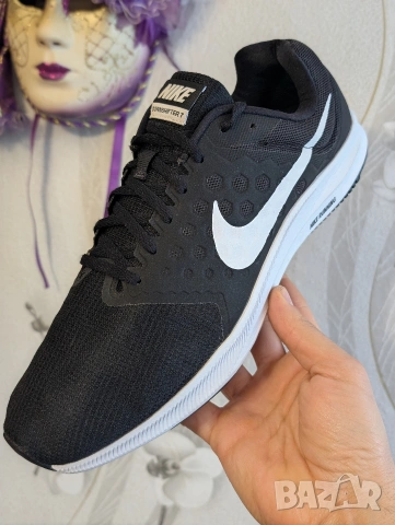 Nike Downshifter 7 Black маратонки номер 47 ,5, снимка 4 - Маратонки - 50841559