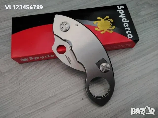SPYDER CO карамбит Сгъваем джобен нож -Спайдърко, снимка 3 - Ножове - 53830325