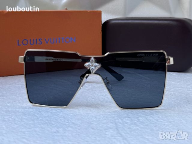 Louis Vuitton Cyclone Metal мъжки слънчеви очила маска, снимка 11 - Слънчеви и диоптрични очила - 46580468