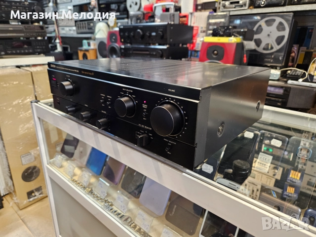 Усилвател DENON PMA-560 Две по 110 вата на 4 ома. В отлично техническо и визуално състояние., снимка 7 - Ресийвъри, усилватели, смесителни пултове - 52400429