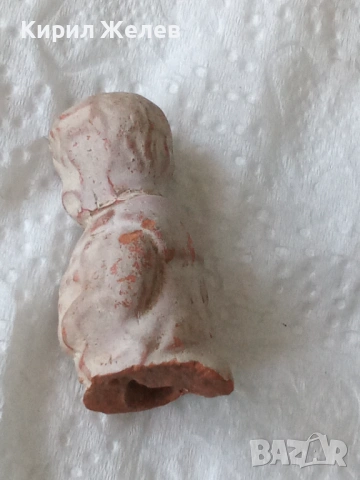 Фигурка на дете стара керамична 53812, снимка 3 - Антикварни и старинни предмети - 53530311