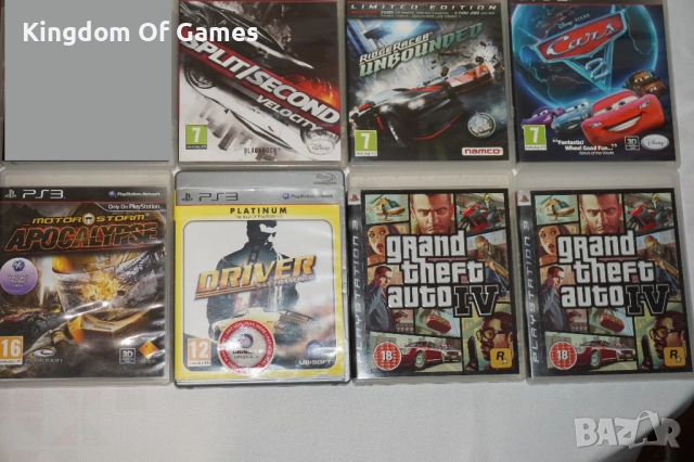 Игри за PS3 NFS Shift/Undercover/Most Wanted/The Run/GRID 2/Supercars V8/GTA 4/MotoGP 14, снимка 7 - Игри за PlayStation - 50499046