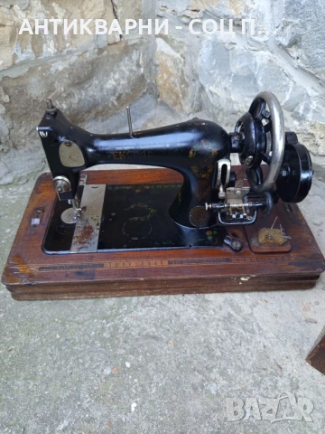 Соц Стара Немска Шевна Машина ЕКСЕЛА., снимка 4 - Антикварни и старинни предмети - 50554366