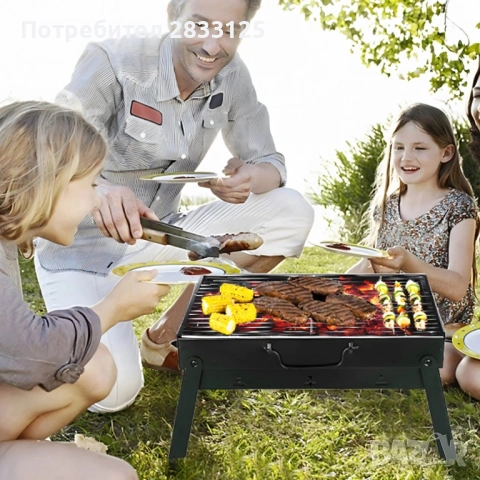 Градинска преносима скара, подходяща за къмпинг, пикник и терасата, снимка 9 - Скари - 53760158