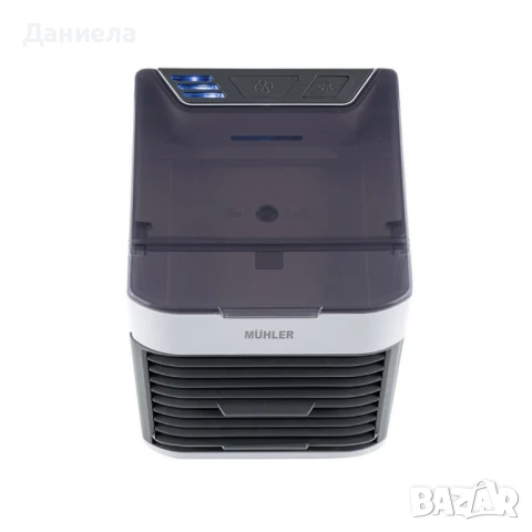 Компактен настолен охладител MUHLER MC-585 с овлажнител, LED светлина и USB захранване, снимка 5 - Други стоки за дома - 50561029