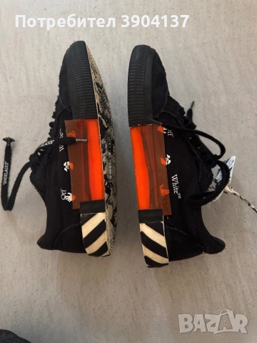 Мъжки обувки OFF WHITE 43номер, абсолютно запазени и изпрани