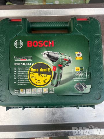 Продавам Акумулаторен винтоверт BOSCH PSR 10.8 Li-2 , снимка 6 - Винтоверти - 46812477