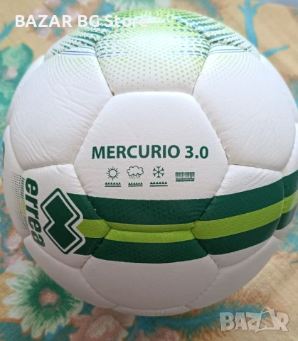 Футболна топка Errea Mercurio 3.0 CARLSBERG. Размер 5. Нова., снимка 3 - Футбол - 50907285