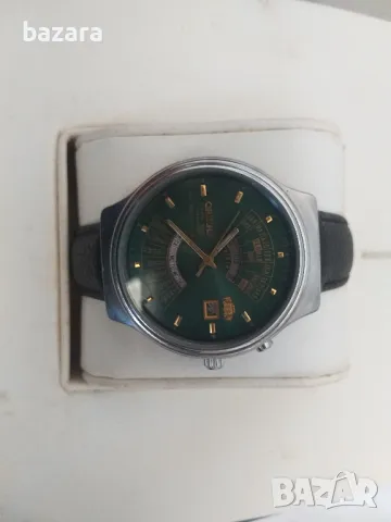 Ориент календар 43 мм., снимка 2 - Мъжки - 50391177