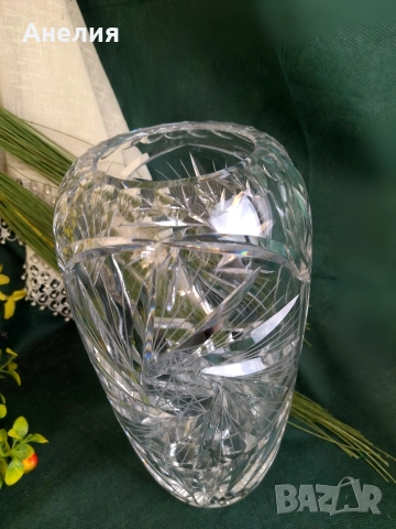 Кристална ваза разкош, снимка 4 - Вази - 52797772