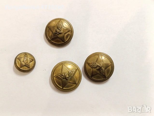 копчета за военна униформа