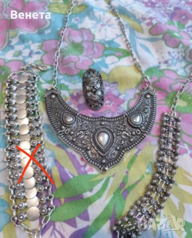 Елегантни комплекти за Новогодишните празници, снимка 9 - Гривни - 52605878