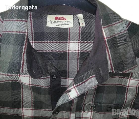 Fjallraven М Мъжка Риза Носена Веднъж Casual Urban Outdoor Vintage, снимка 5 - Ризи - 50487802