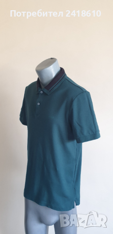 Hugo Boss Phillipson 95 Cotton Slim Fit Mens Size M  ОРИГИНАЛНА Мъжка Тениска!, снимка 8 - Тениски - 45011470