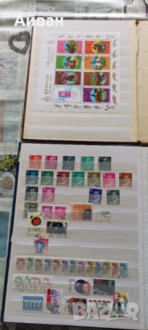 Два албума със пощенски марки , снимка 12 - Филателия - 53957410