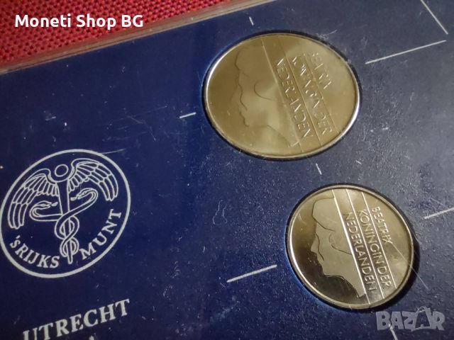 Монети Нидерландия Пълен сет 1986г. , снимка 2 - Нумизматика и бонистика - 46444194