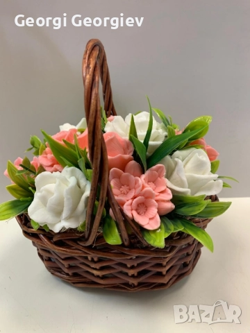 цветя изработени с глицеринов ароматен сапун , снимка 13 - Други - 51962008