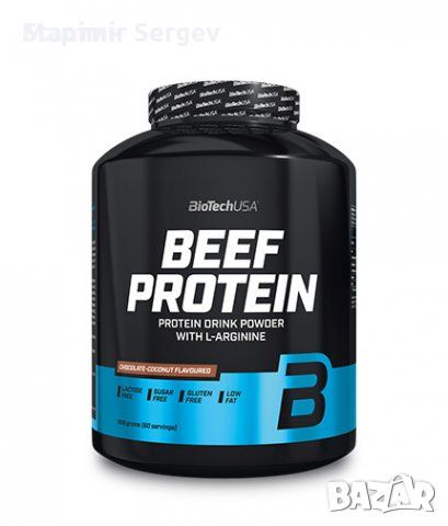 BIOTECH USA Beef Protein - 1.816кг, снимка 1 - Хранителни добавки - 46714223