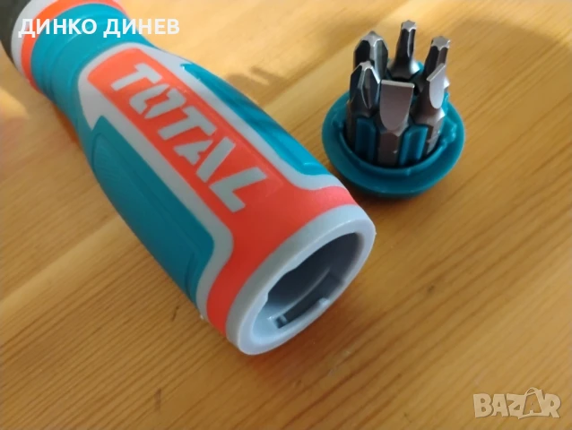 Отвертка-Тречотка с накрайници, снимка 5 - Отвертки - 51234655