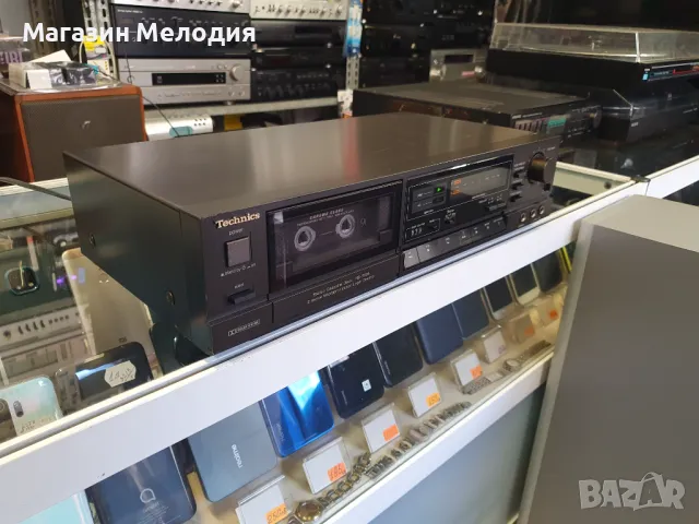 Касетен дек Technics RS-B305 Black В отлично техническо и визуално състояние., снимка 6 - Декове - 49495881