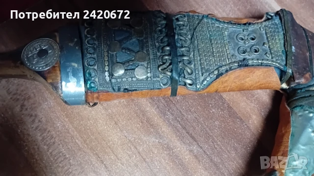 Индийска  сабя, снимка 6 - Антикварни и старинни предмети - 50657406