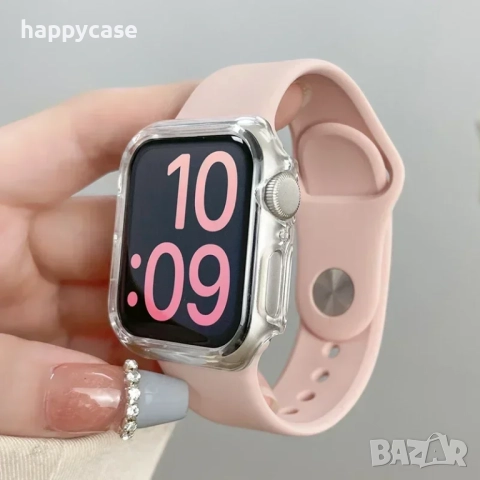 Apple Watch Ultra 3 2 1 / Series 11 10 8 6 5 4 / SE 3 2 1 / Твърд удароустойчив кейс с протектор, снимка 8 - Смарт часовници - 41060907
