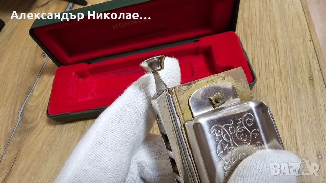 Винтидж хармоника Hohner , снимка 8 - Духови инструменти - 52036895