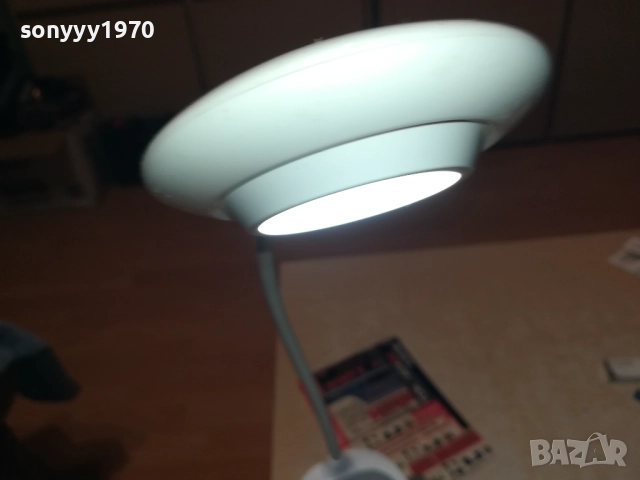 POKO LED ЛАМПА С ЧАСОВНИК-НАСТОЛНА GERMANY 3108250811, снимка 7 - Лед осветление - 51548244