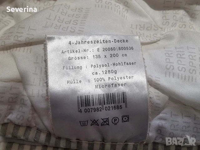 Esprit *Зимна и лятна олекотени завивки 135/200, снимка 6 - Олекотени завивки и одеяла - 48034188