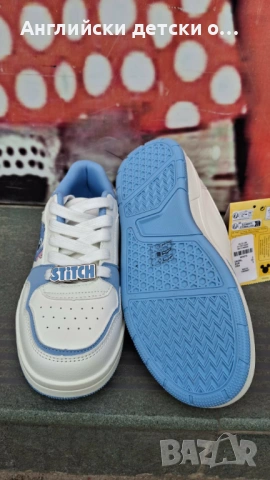 Англиъски детски полукецове със Stitch, снимка 7 - Детски маратонки - 54277461