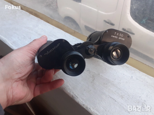 Голям стар бинокъл 7/50