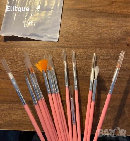 Комплект от 15 броя четки за маникюр и педикюр ZJY53, снимка 7 - Продукти за маникюр - 53396758