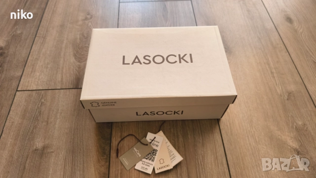дамски обувки естествена кожа Lasocki, размер 37, снимка 7 - Дамски боти - 52552859