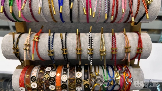 гривни hermes louis vuitton cartier bvgari prada, снимка 2 - Гривни - 52149917