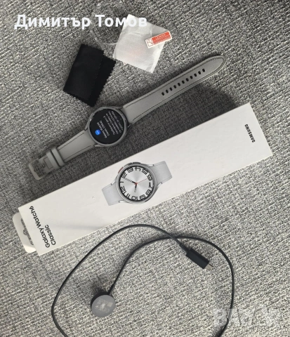 Смарт часовнин Самсунг Watch 6klasik, снимка 3 - Смарт часовници - 53389622