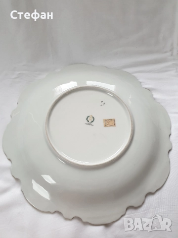 Порцеланова чиния Райхенбах, снимка 8 - Антикварни и старинни предмети - 52451543