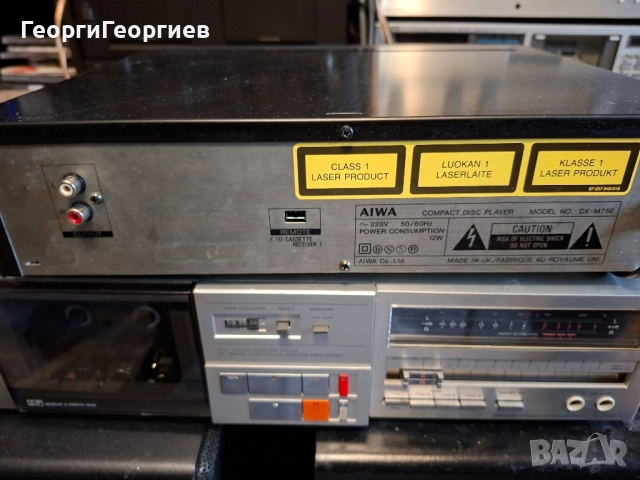 AIWA DX-M75E, снимка 3 - Ресийвъри, усилватели, смесителни пултове - 51959447