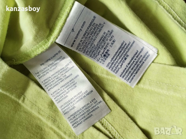 Tommy Hilfiger - страхотна мъжка тениска L, снимка 7 - Тениски - 51501002