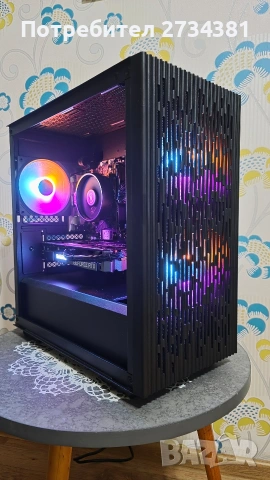 Геймърски компютър Ryzen 5 5500, RTX 3060TI, 16 RAM, снимка 3 - Геймърски - 53831681