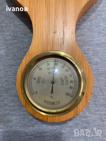 барометър термометър влагомер, снимка 2 - Антикварни и старинни предмети - 46022524
