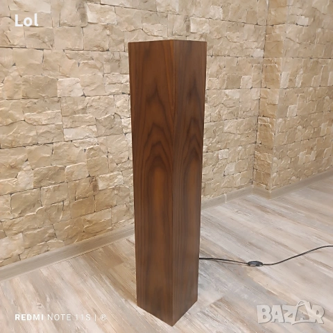 Дървена лампа, снимка 2 - Декорация за дома - 53787296