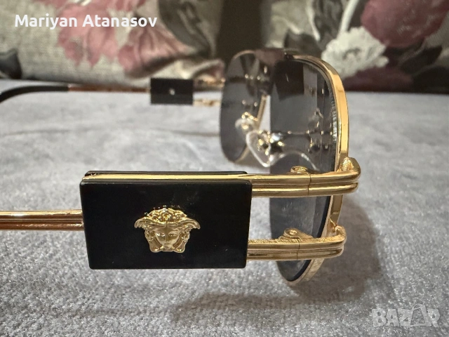 Мъжки Слънчеви Очила Versace VE2251 100287, снимка 3 - Слънчеви и диоптрични очила - 53929497