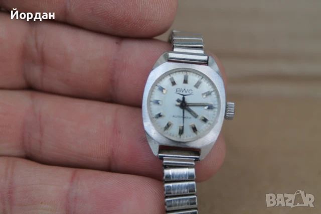 Швейцарски автоматичен часовник ''BWC , снимка 9 - Дамски - 50728334