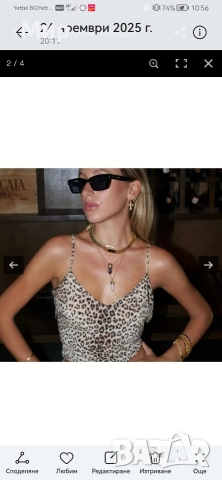 Обеци от CELESTE STARRE 18K GOLD PLATED, снимка 6 - Обеци - 52687029