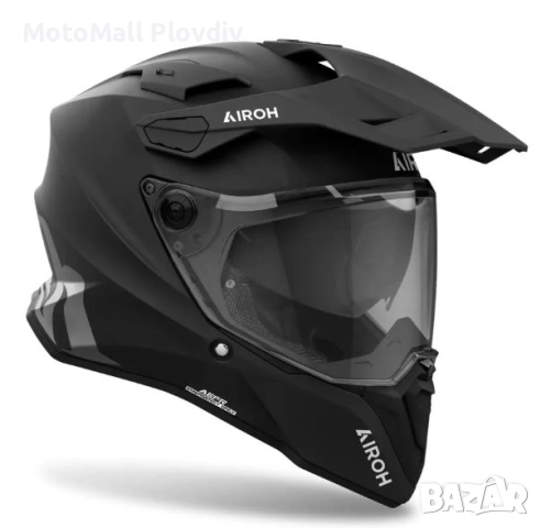  ОНЛАЙН ПРОМО Airoh Каска Commander 2 Color Black Matt мото мотор , снимка 5 - Аксесоари и консумативи - 51675226