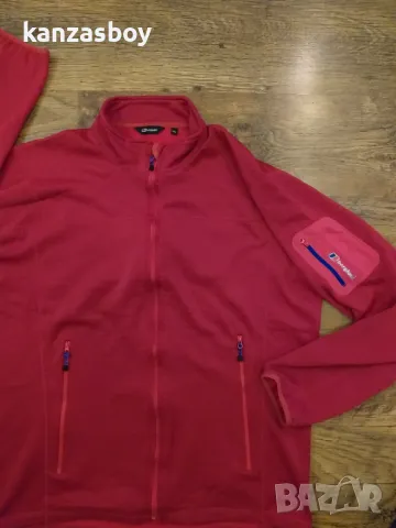 berghaus pravitale fleecejacket - страхотно мъжко яке КАТО НОВО 2ХЛ, снимка 6 - Якета - 47973240