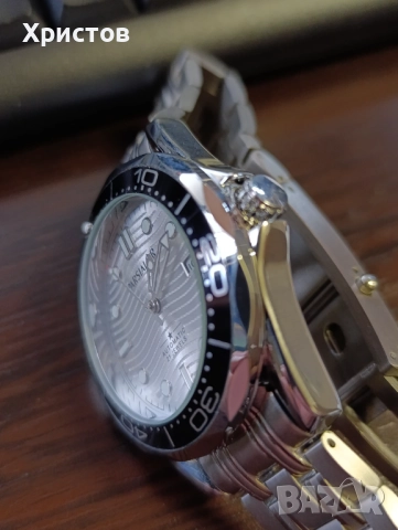 Автоматичен часовник, снимка 4 - Мъжки - 52650198